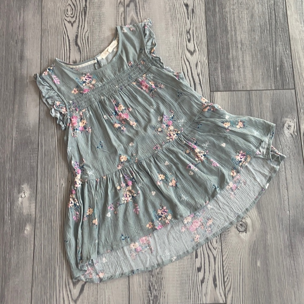 Floral babydoll top